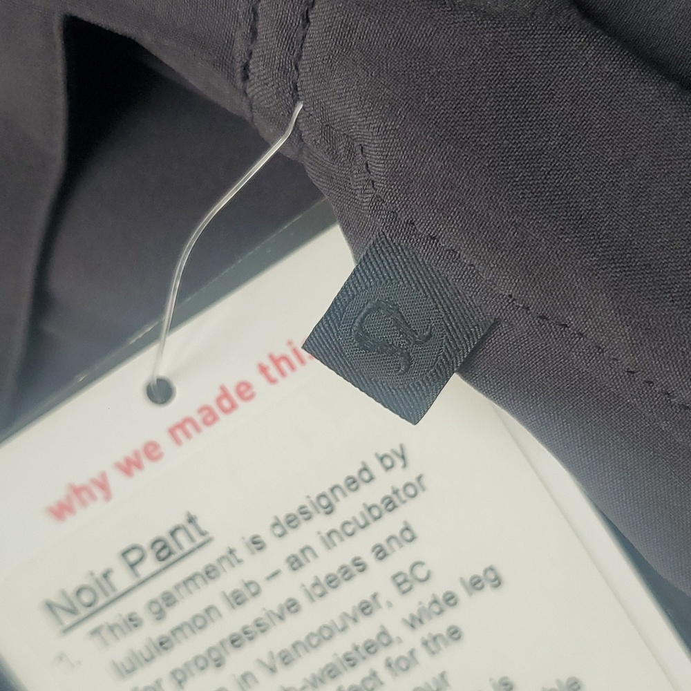 Lululemon Noir Pant - Black Size 6 - Picture 8 of 15
